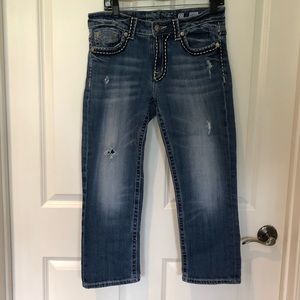 Miss Me Cropped Boyfriend Jeans